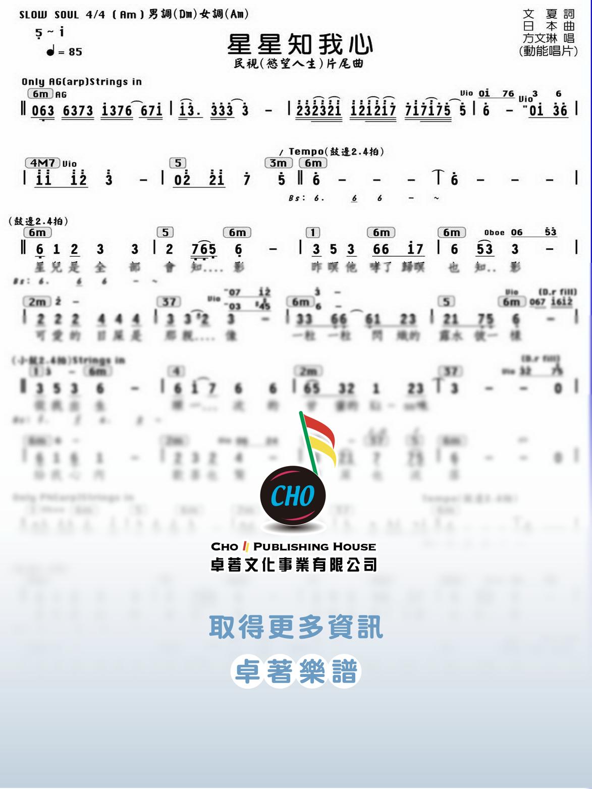 星星知我心